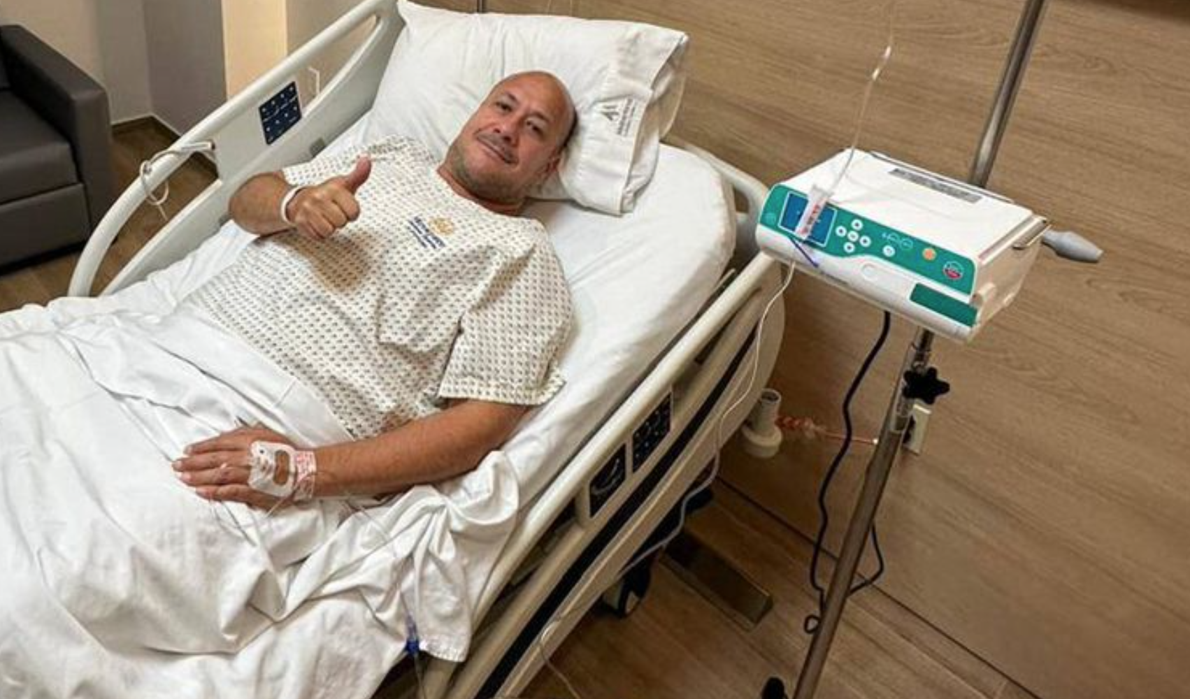 Enrique Alfaro, hospitalizado hoy para una intervención “sencilla”